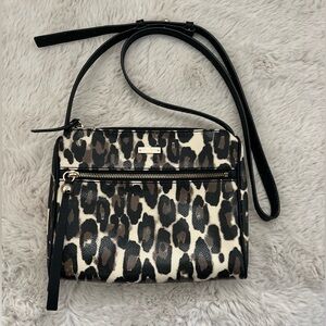 Kate Spade leopard print crossbody bag